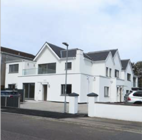 Residential conversion of a former nursing home into apartments and a townhouse